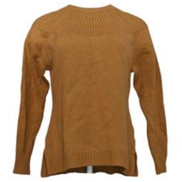 Isaac Mizrahi Live! Ribbed Neck Pullover Sweater - Picture 3 of 5